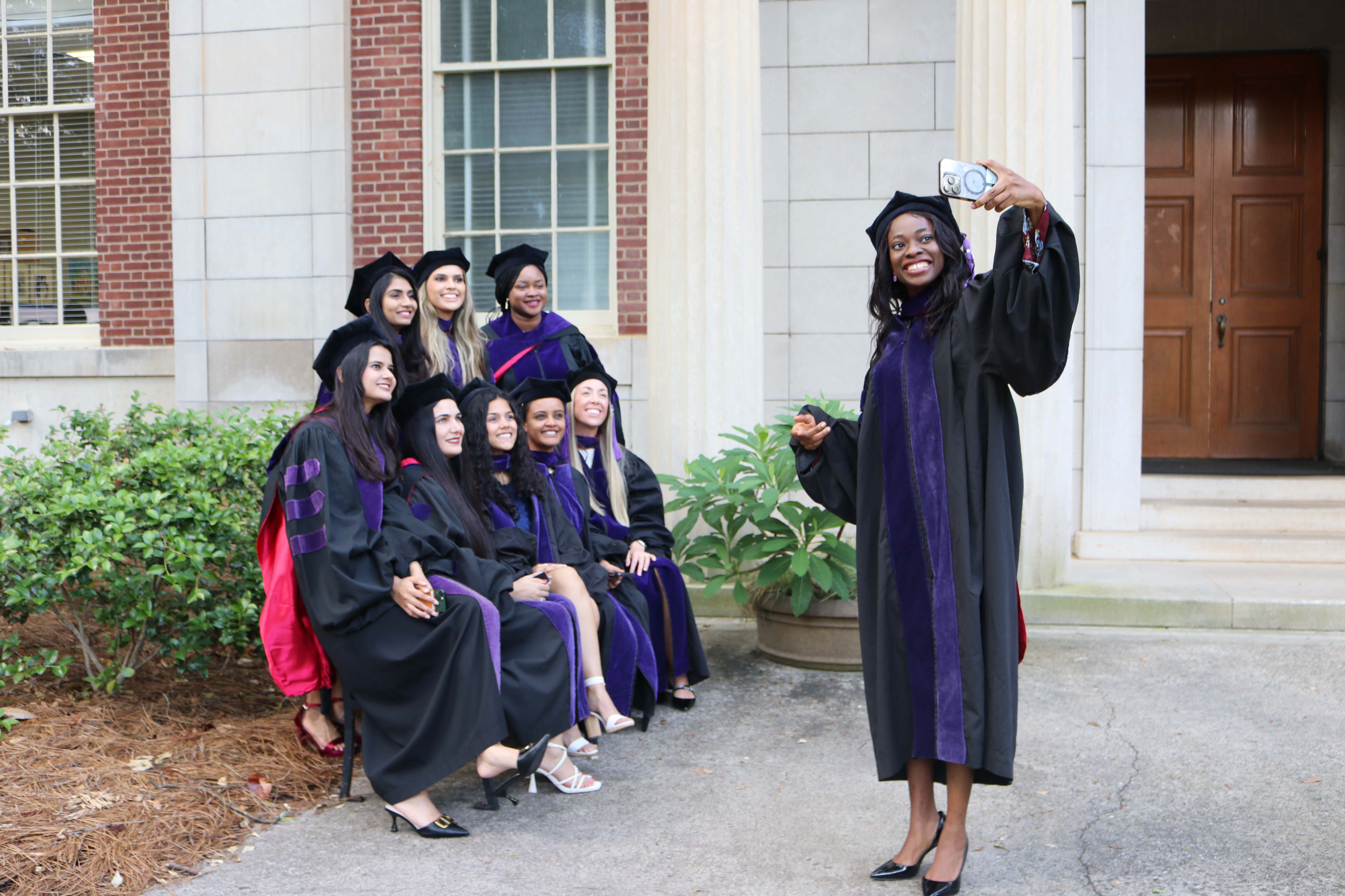 LL.M. Students posing for a picture
