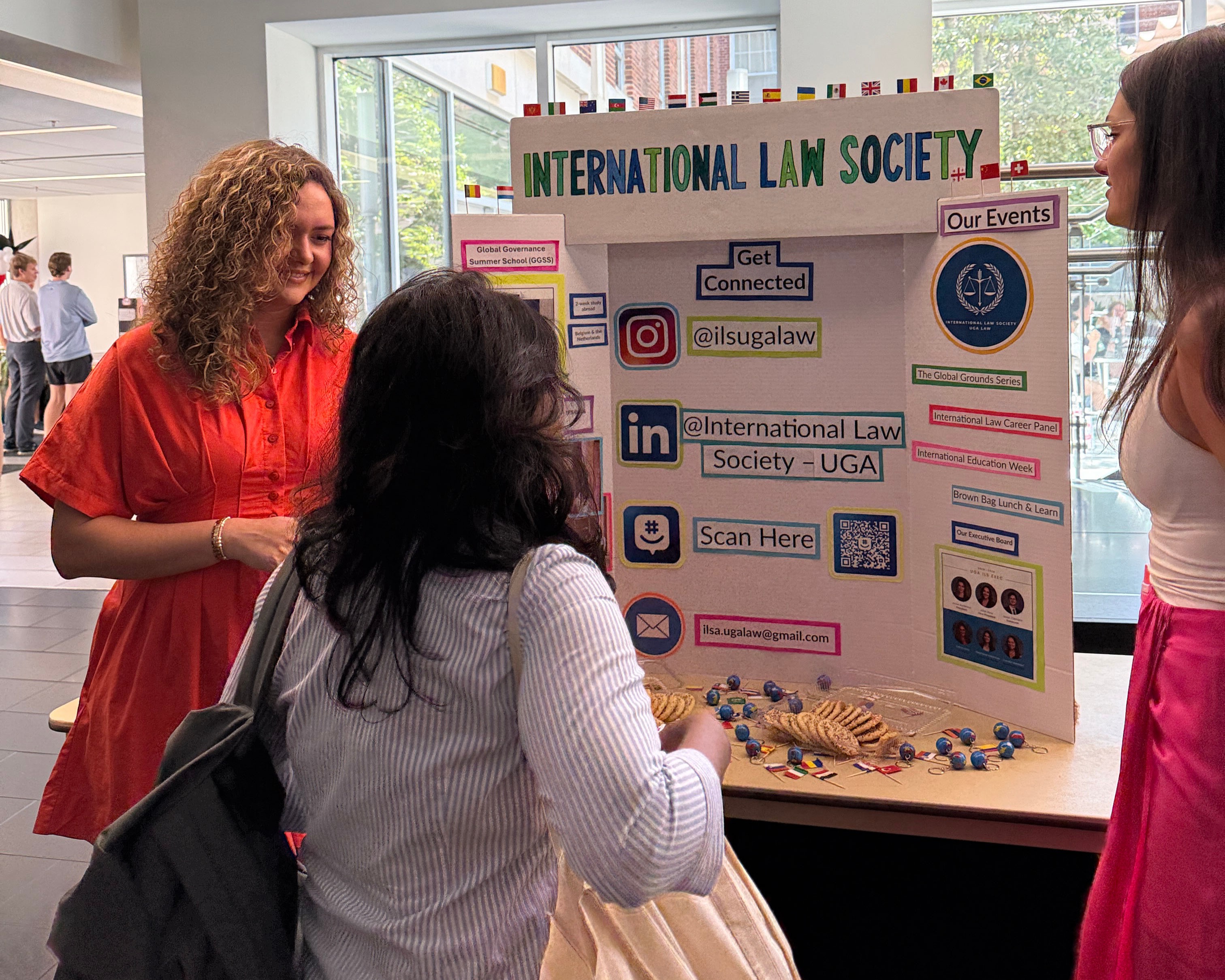 International Law Society Trifold Presentation